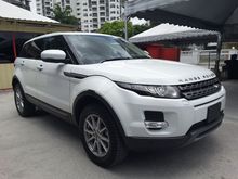 2013 Land Rover Range Rover Evoque 2.0 Jpn Unreg
