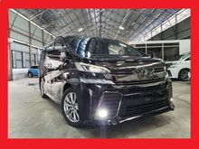 2017 Toyota Vellfire 2.5 ZA GOLDEN EYE SUNROOF MOONROOF PRE CRASH 4 YEARS WARRANTY