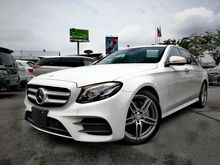 2016 UNREG MERCEDES BENZ E200 2.0 AMG ((( 3 YEAR WARRANTY ))) JAPAN SPEC ((( BURMESTER SOUND SYSTEM , POWERBOOT )))