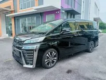 2019 Toyota Vellfire 2.5 ZG 3LED,DIM,BSM,JAPAN SPEC, LOW KM, LIKE NEW,EXCELLENT CONDITION,UNREG