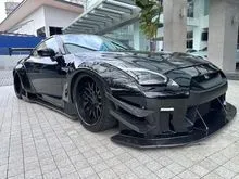 SAMURAI BLACK LIBERTY WALK EDITION PRE OWNED 2009/2012 NISSAN GT- R35 3.8 LBWK - SILHOUETTE JAPAN JDM