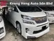 Used 2011/2015 Toyota Vellfire 2.4 ZG Facelift Registered 2015 Pilot Seat Power Boot Sunroof Leather Seat Free 2 Years Warranty - Cars for sale