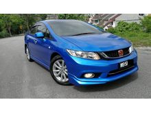 2016 Honda Civic 1.8 S I-VTEC FULL MODULO BODYKITS FACELIFT MODEL ISOFIX LEATHER SEAT FULL SERVICE RECORD UNDER WARRANTY