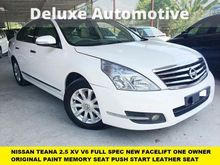 2012 Nissan Teana 2.5 Sedan XV V6 FULL SPEC NEW FACELIFT MEMORY ELECTRONIC SEAT PUSH START FULL LEATHER SEAT ONE OWNER ORIGINAL PAINT