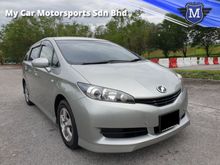 2013 Toyota Wish 1.8 G MPV REVERSE CAMERA LEATHER SEAT TIP TOP CONDITION ONE CAREFUL OWNER