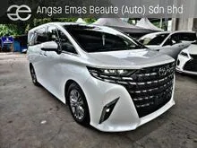 2024 Toyota Alphard 2.5 Z Grade 5A Mileage 4k km Moonroof Side Step HUD 8 Years Warranty Auto Parking Assist