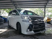 2016 Toyota Vellfire 2.5 Z G FULL SPEC GREAT DEAL
