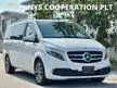 Recon 2021 Mercedes Benz V220D 2.2 Diesel AMG Line MPV Unregistered Surround View Camera Full Leather Seat Power Seat Memory Seat Two Middle Executive S