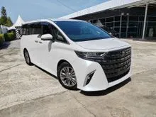 Unregistered Toyota Alphard 2.5 Z (Full Spec)
