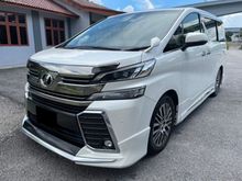 2017 Toyota Vellfire 2.5 Z G Edition MPV - LIKE NEW