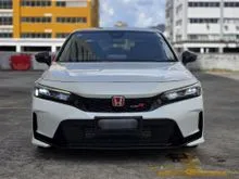 2024 Honda Civic 1.5 FE Sedan FL5 Type-R Kit Black Rim Honda Full Service Record Carking Condition Low Depo As RM100