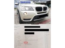 ACT YEAR 2013 BMW X3 2.0 TURBO (A) WITH FULL SERVICE RECORD (75KKM) X1 X5