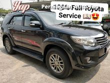 2014 Toyota Fortuner 2.7(A) 100%FULL TOYOTA SERVICE RECORD FREE WARRANTY 1 YEAR 4 NEW TYRES