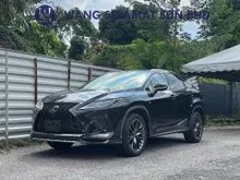 UNREG 2021 Lexus RX300 2.0 F-Sport / Pan Roof / Black Interior / Low Mileage / Tip Top Condition