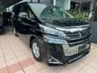 Recon 2018 Toyota Vellfire 2.5 X Free 5 Years Open Warranty Free Android Player Full Set