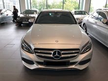 2017 Mercedes-Benz C200 2.0 Avantgarde Sedan Exclusively Proven with Low Interest Rate
