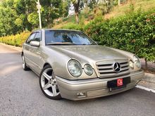 **5 SPEED,SOUND SYSTEM VALUE 10K,AMG RIM,VERY GOOD CONDITION**1998 Mercedes-Benz E280 2.8 Avantgarde Sedan