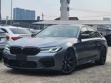 2022 BMW M5 4.4 Competition Pack 4WD (11K KM Only) (JP Specs) (Grade 5A w Full Auction Report) (Unreg Unit) (Immaculate Condition) (View To Believe)