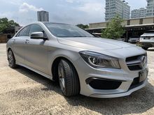 2015 Mercedes-Benz CLA45 AMG 2.0 4MATIC Carbon-Fibre Trim Coupe , CARBON SPEC , NICE INTERIOR , HARMON CARDON SOUND , BUCKET SEAT