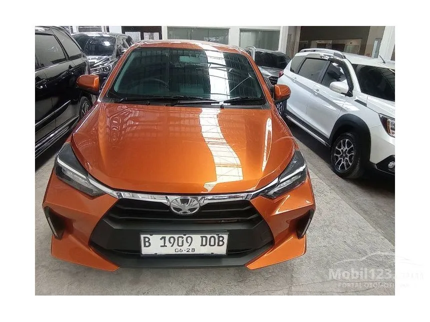 Jual Mobil Toyota Agya 2023 G 1.2 di DKI Jakarta Automatic Hatchback Orange Rp 154.000.000