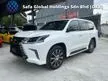 Recon 2019 Lexus LX570 5.7 BLACK SEQUENCE (CHEAPEST PRICE IN TOWN) FULL SPEC /SUNROOF /MARK LEVINSON /REAR ENTERTAINMENT /HUD /360 CAMERA /BROWN INTERIOR - Cars for sale