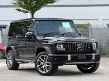 Ready Stock 2023 Mercedes-Benz AMG G63 4.0 V8 G Manufaktur (A) 1k KM Only, Mode Switch Button, Carbon Interior, Black Leather & Massage Seat, Sunroof