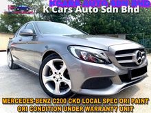 Mercedes-Benz C200 2.0 Avantgarde CKD UNIT UNDER WARRANTY