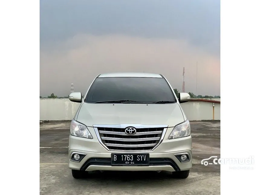 Jual Mobil Toyota Kijang Innova 2014 V 2.5 di DKI Jakarta Automatic MPV Silver Rp 218.000.000