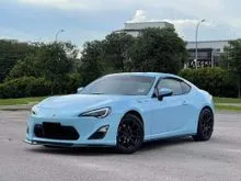 2012 Toyota 86 2.0 GT 2.0 Manual (M) - FULL EXHAUST SYSTEM - PAINTED IN BABY BLUE - YOKOHAMA ADVAN SPORT TYRE