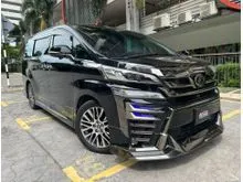 2016 Toyota Vellfire 2.5 ZG MPV AGH40 TOUCH SCREEN MONITOR LOW MILEAGE NEW FACELIFT BODYKIT PILOT SEAT SUNROOF CAR KING CONDITION