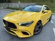 Recon 2021 Mercedes-Benz CLA45s AMG 2.0 4 MATIC PERFORMANCE PACKAGE - Cars for sale