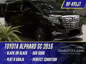 2016 Toyota Alphard 2.5 SC MPV