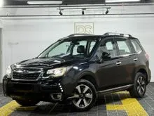 2016 Subaru Forester 2.0 P SUV HIGH SPEC IP (A) POWER BOOT 3 YEARS WARRANTY REVERSE CAMERA LADY OWNER LOW MILEAGE