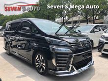 2018 Toyota Vellfire 2.5 ZG *Modelista *Inner Mirror *Alpine LCD *Merdeka Offer !!