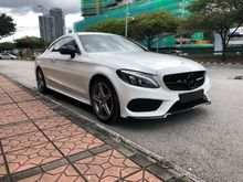 2018 9 SPEED 9G TRONIC BLACK INT BEST OFFER IN TOWN Mercedes-Benz C200 COUPE AMG 2.0 TURBO UNREG