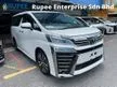 Recon 2019 Toyota Vellfire 2.5 ZG SUNROOF MOONROOF 360 CAM 3 LED HEADLAMPS POWER BOOT - Cars for sale