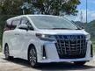 Recon UNREGISTER 2020 FACELIFT TOYOTA ALPHARD 2.5 SC PILOT LEATHER SEAT, DIGITAL INNER MIRROR, BLIND SPOT MONITOR, MEMORY SEAT, REVERSE CAMERA, MIL 12K ONLY
