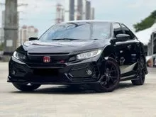 2020 Honda Civic 1.8 S Sedan BOLEH MAX LOAN / TYPE R BODYKITS CONCEPT WITH ALL BLACK PAINTING / 1 OWNER / TIPTOP CONDITION