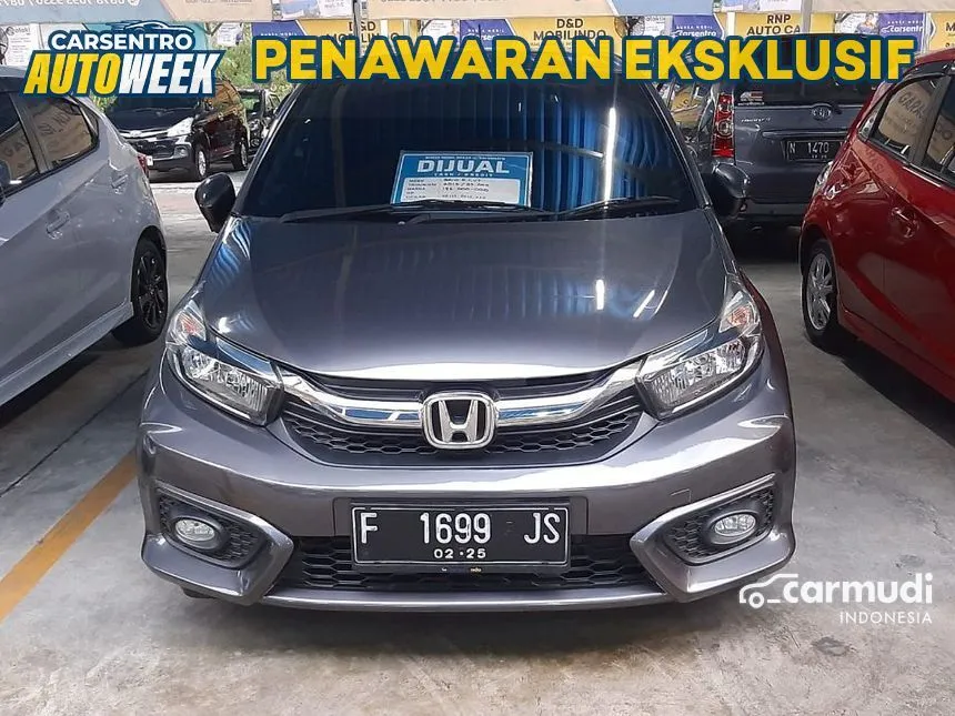Jual Mobil Honda Brio 2019 Satya E 1.2 di Jawa Barat Automatic Hatchback Abu