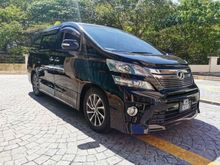 2012/2016 Toyota Vellfire 3.5 V L Edition MPV / FULL LEATHER / FULL CARPET / PILOT SEAT / PREMIUM SOUND SYSTEM