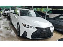 2021 Lexus IS300 2.0 Sedan F Sport / 360 Camera / Orange Brake Calipers / Red interior / Sunroof / Japan Spec Unreg