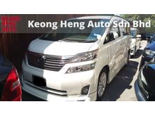 TRUE YEAR MADE 2010 NO GST Toyota Vellfire 2.4 Z Spec Modeslister Kit 8 Seater