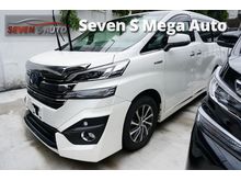 2015 Toyota Vellfire (A) 2.5 VL Hybrid -UNREG-