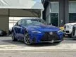Recon 2021 Lexus IS300 FSport 2.0T SUPER LOW MILEAGE WITH ULTRA SONIC BLUE