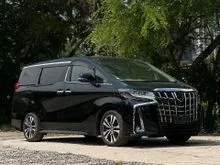 Sunroof 2020 Recon Unreg Toyota Alphard 2.5 SC Package MPV