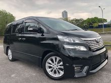 Toyota Vellfire 3.5 Z G Edition MPV COOL/BOX P/START 2/P/DOOR & P/BOOT