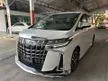 Recon 2019 Toyota Alphard 2.5 SC 3LED FULLY LOADED SUNROOF JBL 4 CAMERA DIM BLIND SPOT MOLISTA BODYKITS & EXHAUST GRADE 5A JAPAN EDITION - Cars for sale