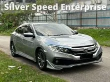 2020 Honda Civic 1.8 S  [RECORDED SERVICE HONDA] [KEYLESS/PUSHSTART] [TIP TOP CONDITION] [FABRIC SEATS] [SUPERLOW MILEAGE] [84KM]