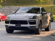 2021 PORSCHE CAYENNE COUPE 3.0T AWD(4.5 Grade / 31k Mileage/Crayon White Exterior/PDLS Plus LED/Pana Roof/Sport Chrono Package)