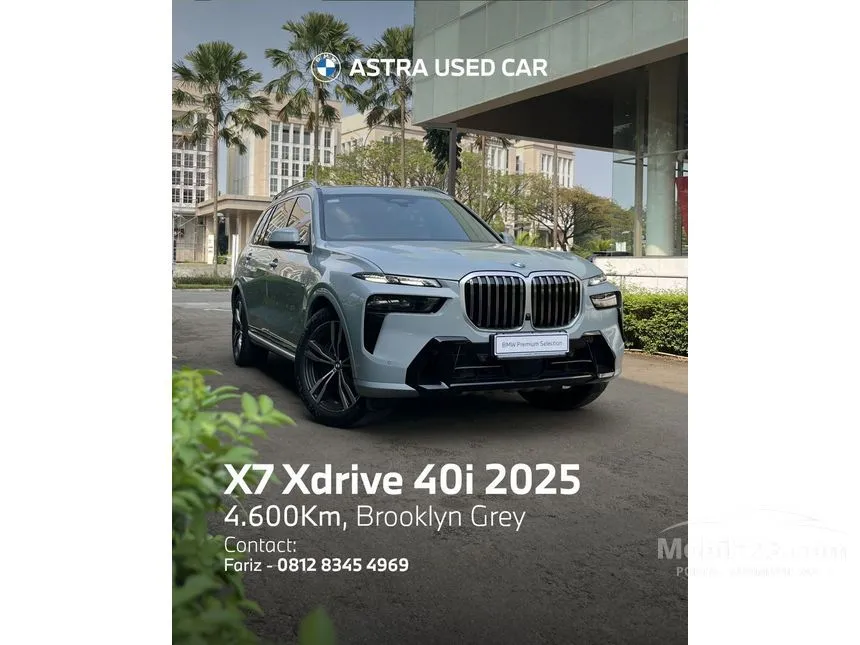 2025 BMW X7 xDrive40i M Sport SUV